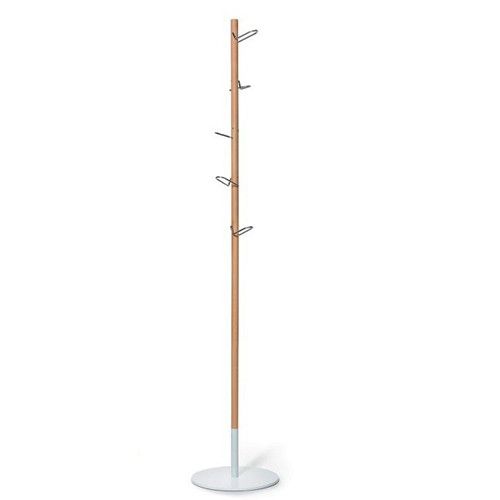 Perchero madera Bologna Ø36x180 cm