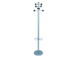 Perchero Metalico 626 con Paraguero -Pie 8 Colgadores 1,77X38 Cm