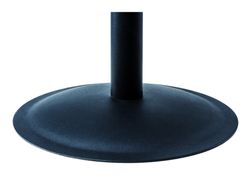 Perchero metalico maul laura 4 colgadores madera color negro 370x1800x370 mm