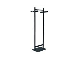 Perchero metalico maul salsa 8 colgadores color negro 520x1730x400 mm
