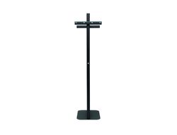 Perchero metalico maul salsa 8 colgadores color negro 520x1730x400 mm