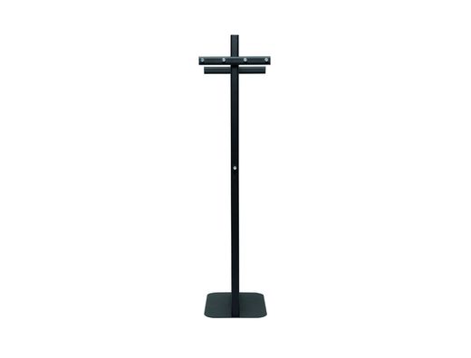 Perchero metalico maul salsa 8 colgadores color negro 520x1730x400 mm