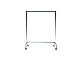 Perchero rocada maullimbo caballete extensible con ruedas color negro 1270x505x1570 mm