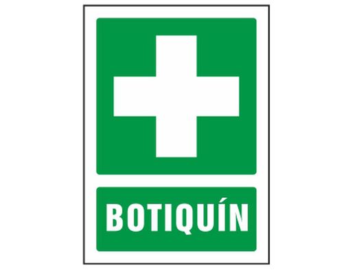 Pictograma Syssa Señal de Botiquin en Pvc 210X297 Mm