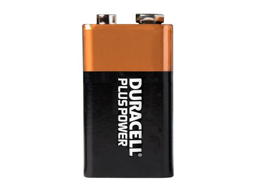 Pila Duracell Alcalina Plus 9 Volt Blister con 1 Pila
