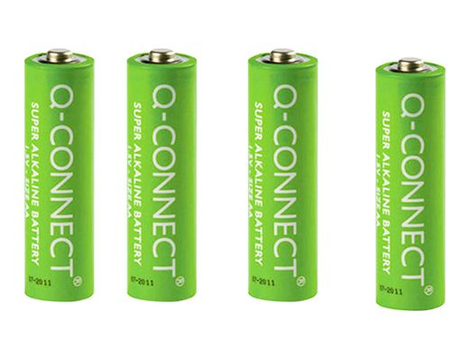 Pila Q-Connect Alcalina AA -Paquete con 20 Pilas