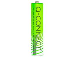 Pila q-connect alcalina aaa recargable blister de 2 unidades