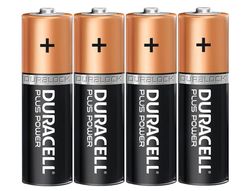 Pilas alcalinas equivalencia AA LR6 Duracell (4 unidades)