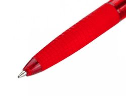 PILOT Bolígrafo retráctil SuperG rojo. Diámetro de bola 1mm. BPGG-8R-M-R