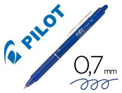 PILOT Bolígrafo tinta borrable Frixion Clicker azul trazo 0,4 mm NFCA