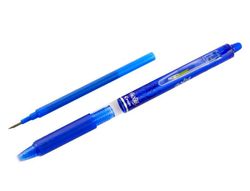 PILOT Bolígrafo tinta borrable Frixion Clicker azul trazo 0,4 mm NFCA