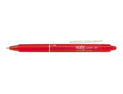 PILOT Bolígrafo tinta borrable Frixion Clicker rojo trazo 0,4 mm BLRT-FR7-R
