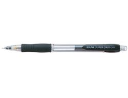 PILOT Portaminas H-185 Super Grip Retractil Trazo 0.5 mm Negro Ref. H-185-SL-B