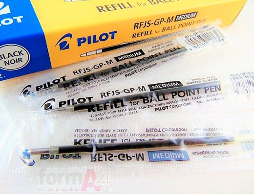 PILOT Recambio boligrafo Azul RFJS-GP-M-L