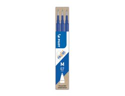 PILOT Recambio boligrafo Frixion Pack 3 Azul BLS-FR7-L-S3
