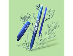 PILOT Recambio boligrafo Frixion Pack 3 Azul BLS-FR7-L-S3