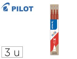 PILOT Recambio boligrafo Frixion Pack 3 Rojo BLS-FR7-R-S3