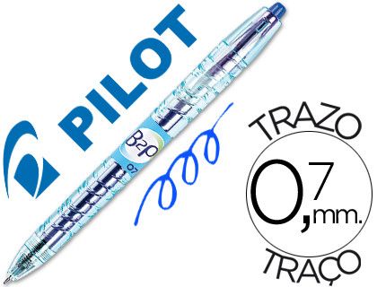 PILOT Roller B2P Azul Trazo 0,4mm Tinta gel BL-B2P-BG-L