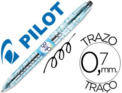 PILOT Roller B2P Negro Trazo 0,4mm Tinta gel BL-B2P-BG-B