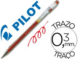 PILOT Roller G-1 Rojo 0,5 mm. tinta gel Ref. BL-G1-5T-R