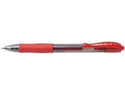 PILOT Roller G-2 Retráctil tinta Gel Rojo BL-G2-7-R