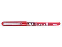 PILOT Roller V-BALL 05 Rojo Tinta Liquida BL-VB5-R Diámetro de bola: 0,5 mm