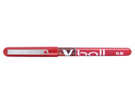 PILOT Roller V-BALL 05 Rojo Tinta Liquida BL-VB5-R Diámetro de bola: 0,5 mm