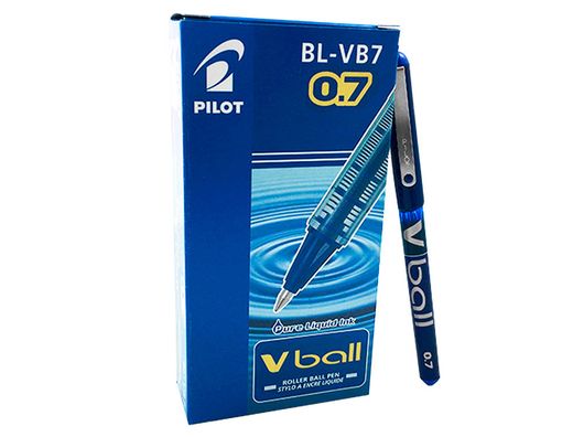 PILOT Roller V-Ball 07 Azul Tinta liquida BL-VB7-L Diámetro de bola: 0,7 mm