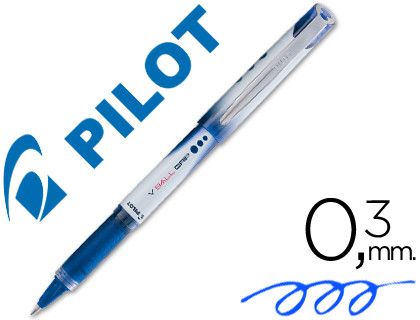 PILOT Roller V-Ball Grip 05 Azul Trazo 0,3 mm Tinta Liquida BLN-VBG5-L