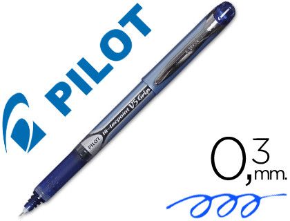 PILOT Roller V5 Grip Azul Trazo 0,3 mm Tinta liquida BXGPN-V5-L