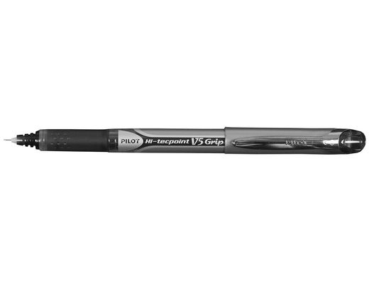 PILOT Roller V5 Grip Negro Trazo 0,3 mm Tinta liquida BXGPN-V5-B