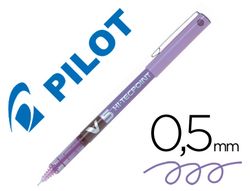 PILOT Roller V5 Violeta Tinta liquida BX-V5-V Diámetro de bola: 0,5 mm
