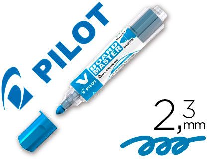 PILOT Vboard Master BEGREEN Rotulador pizarra blanca Trazo 1.8 mm Punta de fibra Azul WBMA-VBML