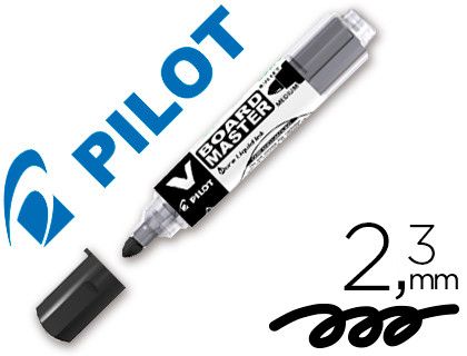PILOT Vboard Master BEGREEN Rotulador pizarra blanca Trazo 1.8 mm Punta de fibra Negro WBMA-VBM-M-B-BG