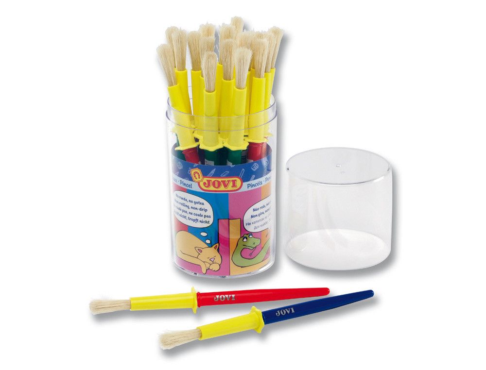 Pincel Jovi  mediano bote (20 unidades)