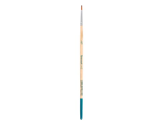 Pincel para pintura acrilica y acuarela liderpapel n 000 punta redonda de pelo sintetico certificado fsc