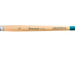 Pincel para pintura acrilica y acuarela liderpapel n 11 punta filbert / lengua gato de pelo sintetico certificado