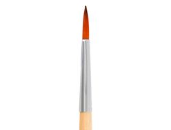 Pincel para pintura acrilica y acuarela liderpapel n 5 punta redonda de pelo sintetico certificado fsc