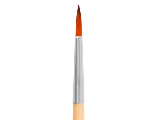 Pincel para pintura acrilica y acuarela liderpapel n 5 punta redonda de pelo sintetico certificado fsc