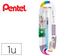Pincel pentel xfrh-m rellenable agua redondo punta mediana