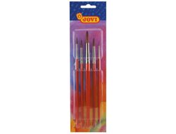 Pinceles Acuarela Jovi Blister de 5 Unidades Surtidas