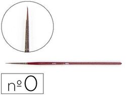 Pinceles Acuarela Liderpapel Nº 0 -Virola Cromada Pelo Engomado