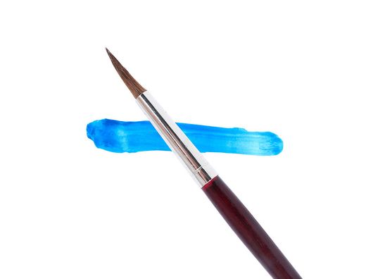 Pinceles Acuarela Liderpapel Nº 11 -Virola Cromada Pelo Engomado