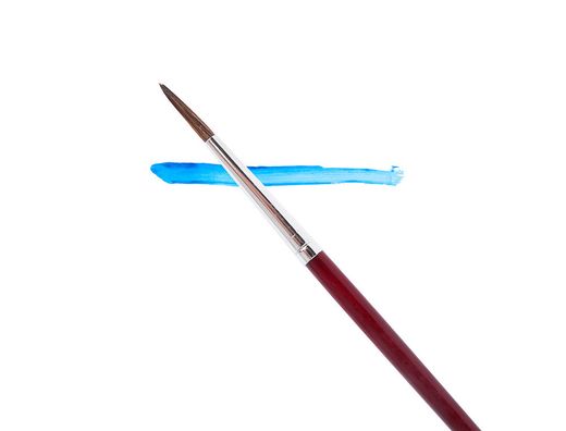 Pinceles Acuarela Liderpapel Nº 5 -Virola Cromada Pelo Engomado