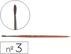 Pinceles Acuarela Liderpapel Nº3 -Virola Cromada Pelo Engomado