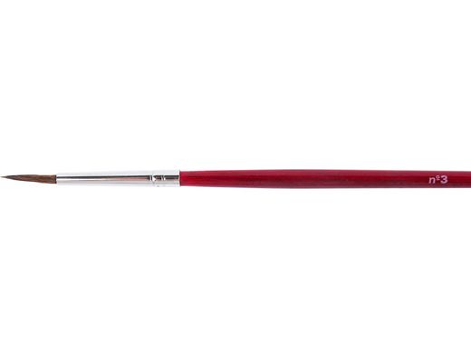 Pinceles Acuarela Liderpapel Nº3 -Virola Cromada Pelo Engomado