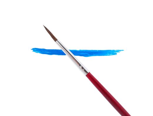 Pinceles Acuarela Liderpapel Nº3 -Virola Cromada Pelo Engomado