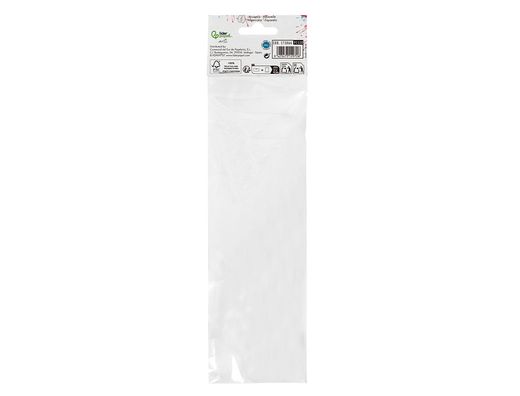 Pinceles de pelo de pony lider papel virola cromada blister de 8 unidades surtidas certificado fsc