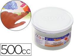 Pintura A Dedos Jovi 500 Cc -Blanco