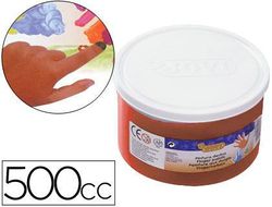 Pintura A Dedos Jovi 500 Cc Marron